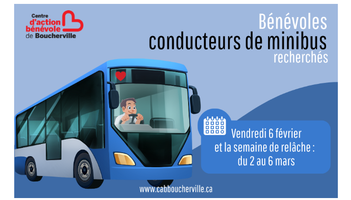 Chauffeurs de bus bénévoles recherchés (permis 4B)