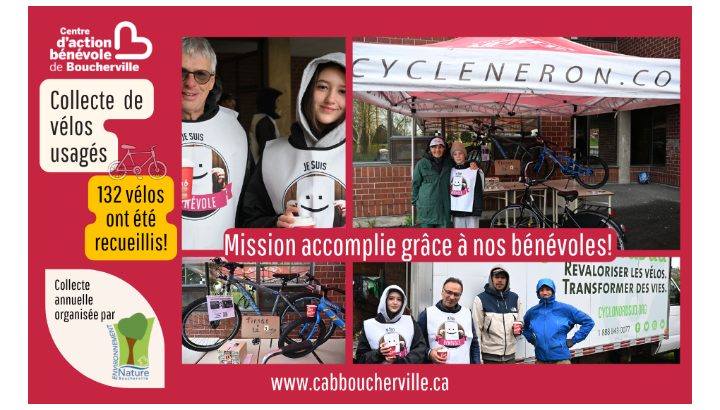 Une belle mobilisation bénévole pour la collecte de vélos usagés